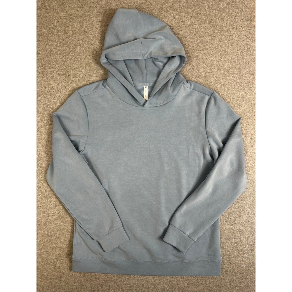 7Diamonds Hoodie Mens M Baby Blue REV Pullover Super Soft Recovery